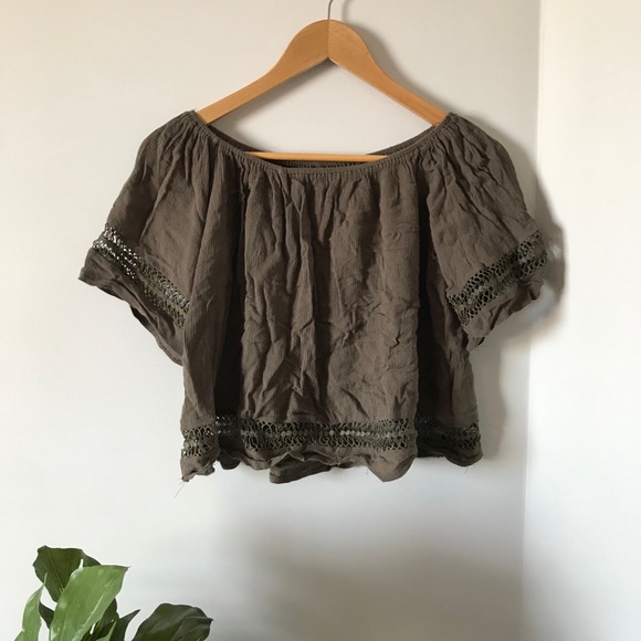 spring flowy crop top - Picture 1 of 2